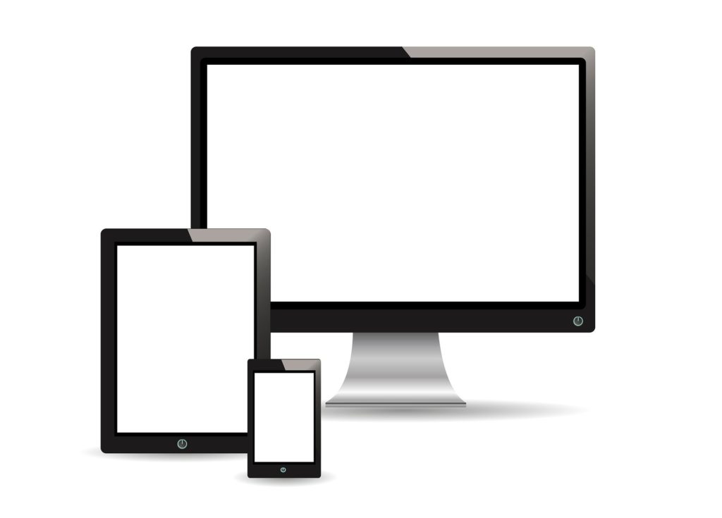 ordinateur, tablette, smartphone
